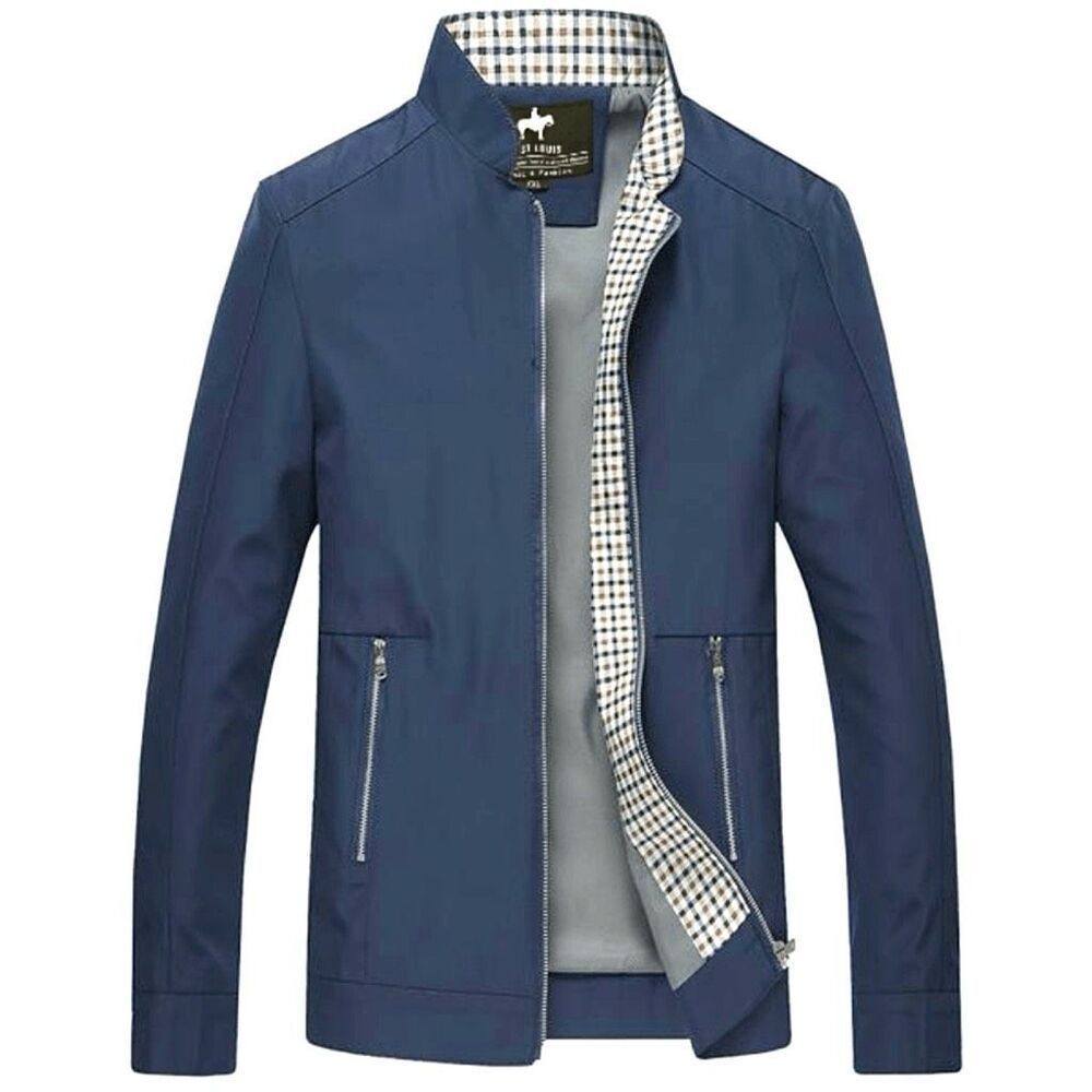 West Louis Business-Man Casual Zip Front Jacket S
